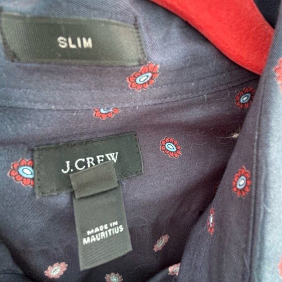 J. Crew Black Casual Button Down Shirt with Relaxed Fit - Picture 7 of 9